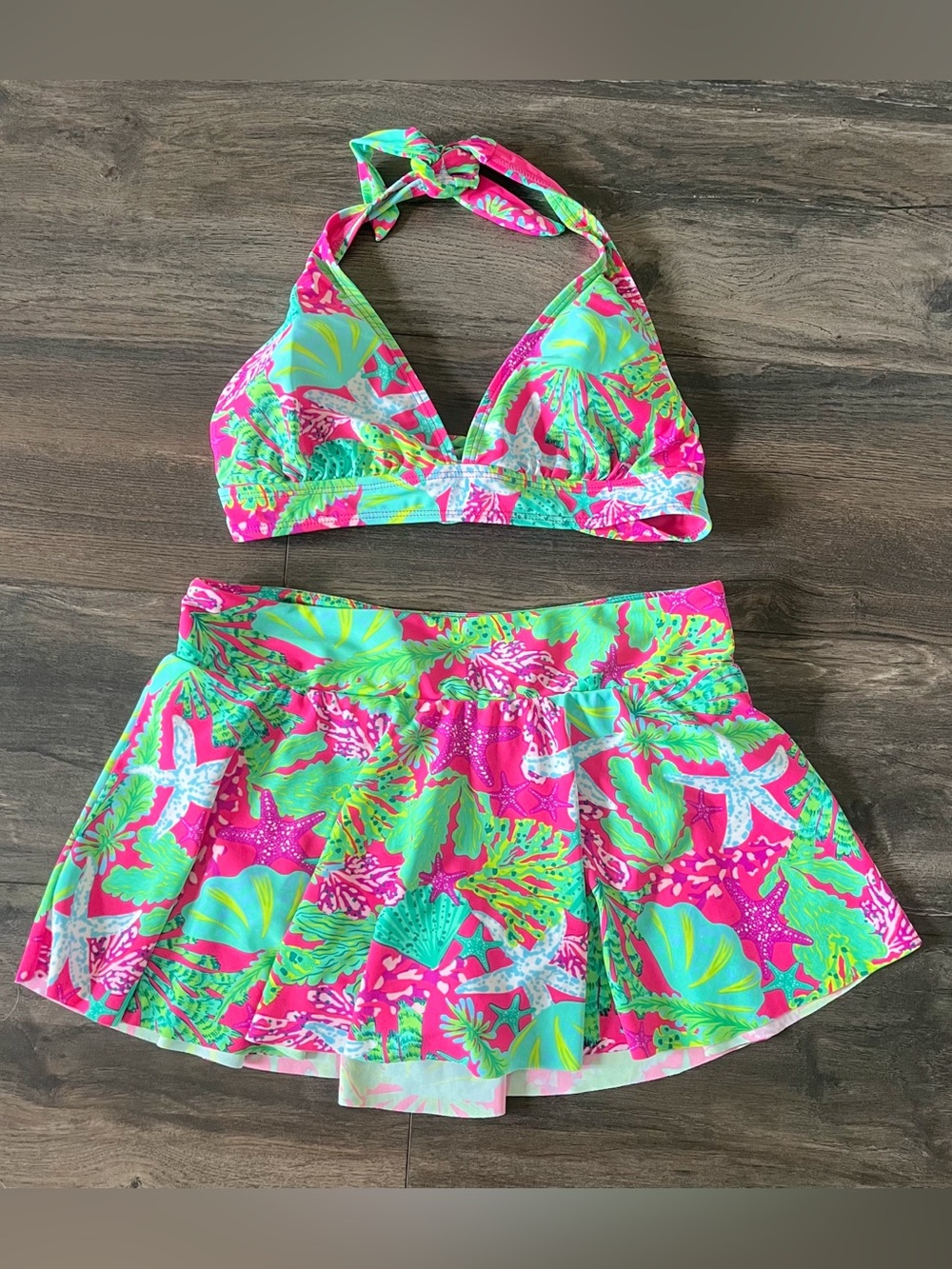 Stella Parker Bikini Set Top and Skirt